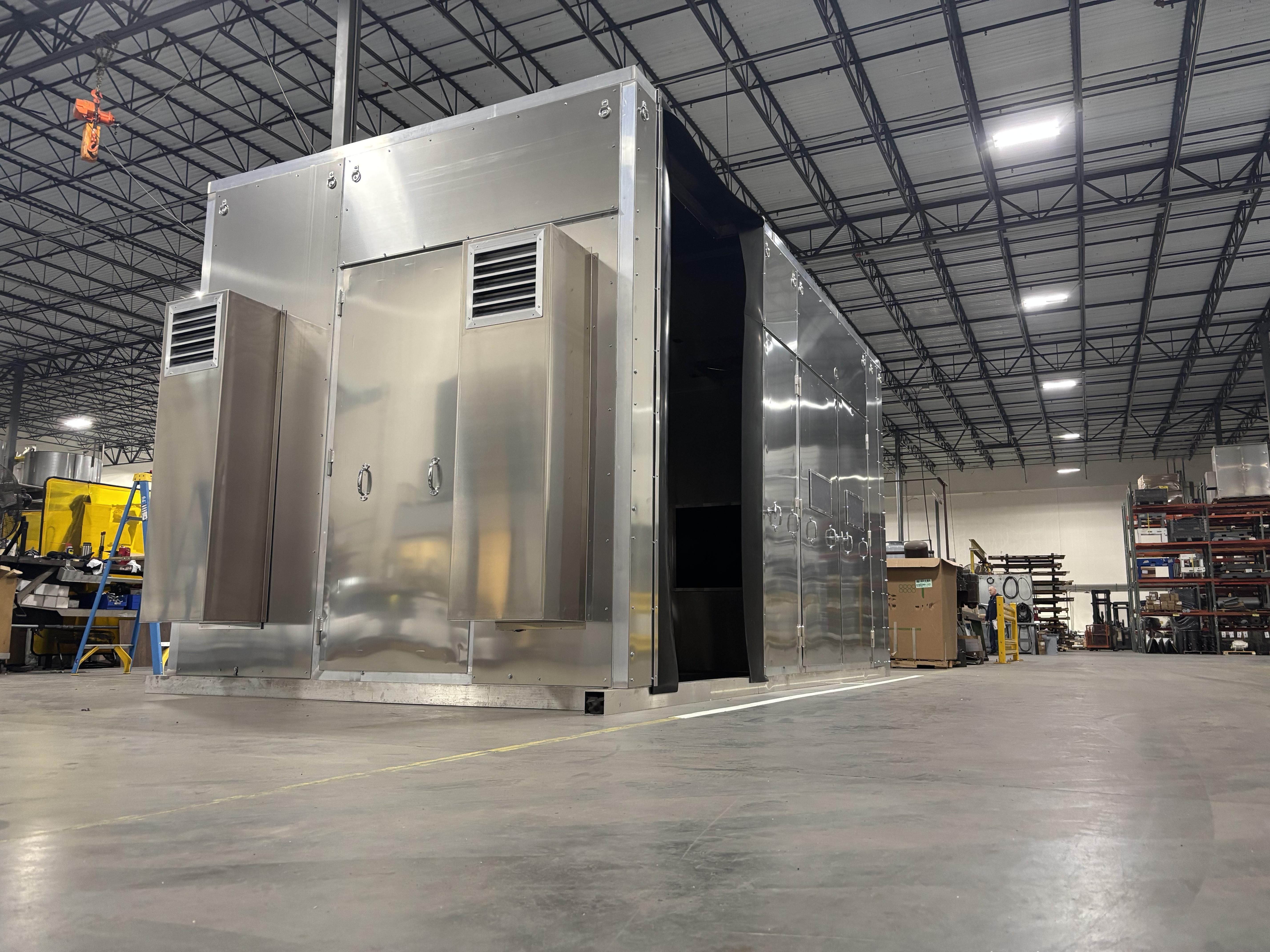 Custom Gradient Sound Enclosure